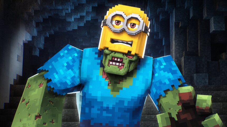 The Kevin Trophy Zombie Brute Glitched Minecraft