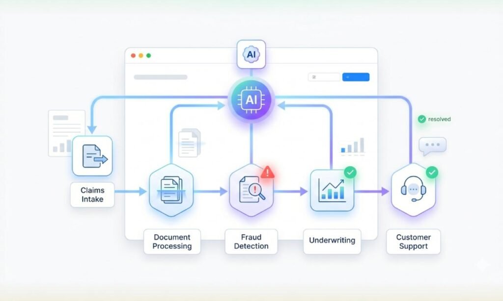 rpa and ai in insurance