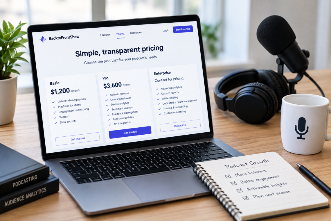 backtofrontshow pricing