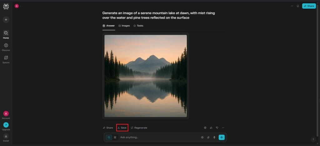 perplexity ai image generation capabilities